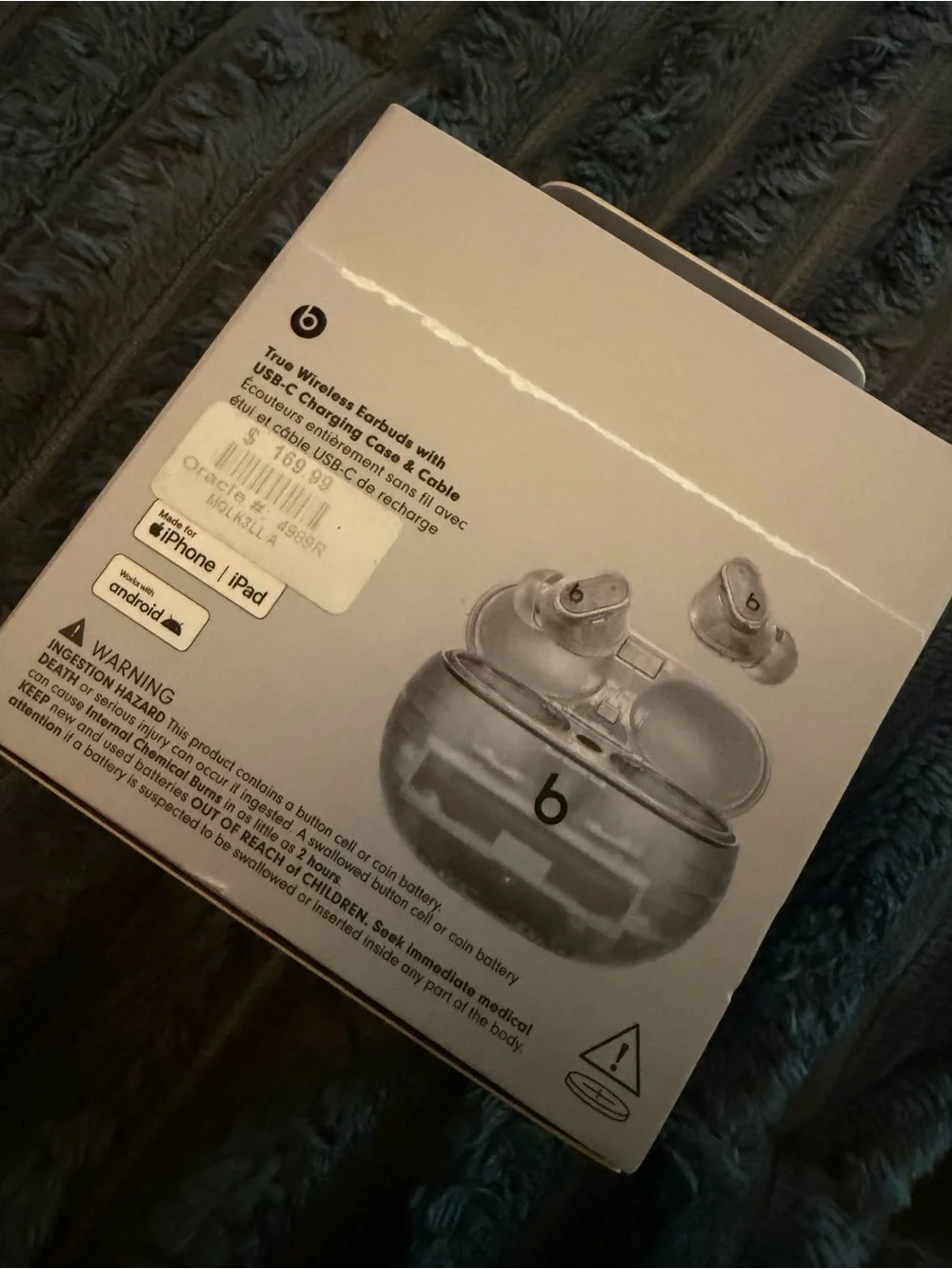 Studio Buds+ Wireless Earbuds — clear